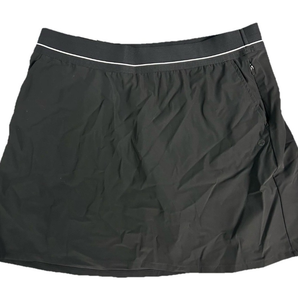 SIZE L Women's Black SOYBU Resort Skort NWT